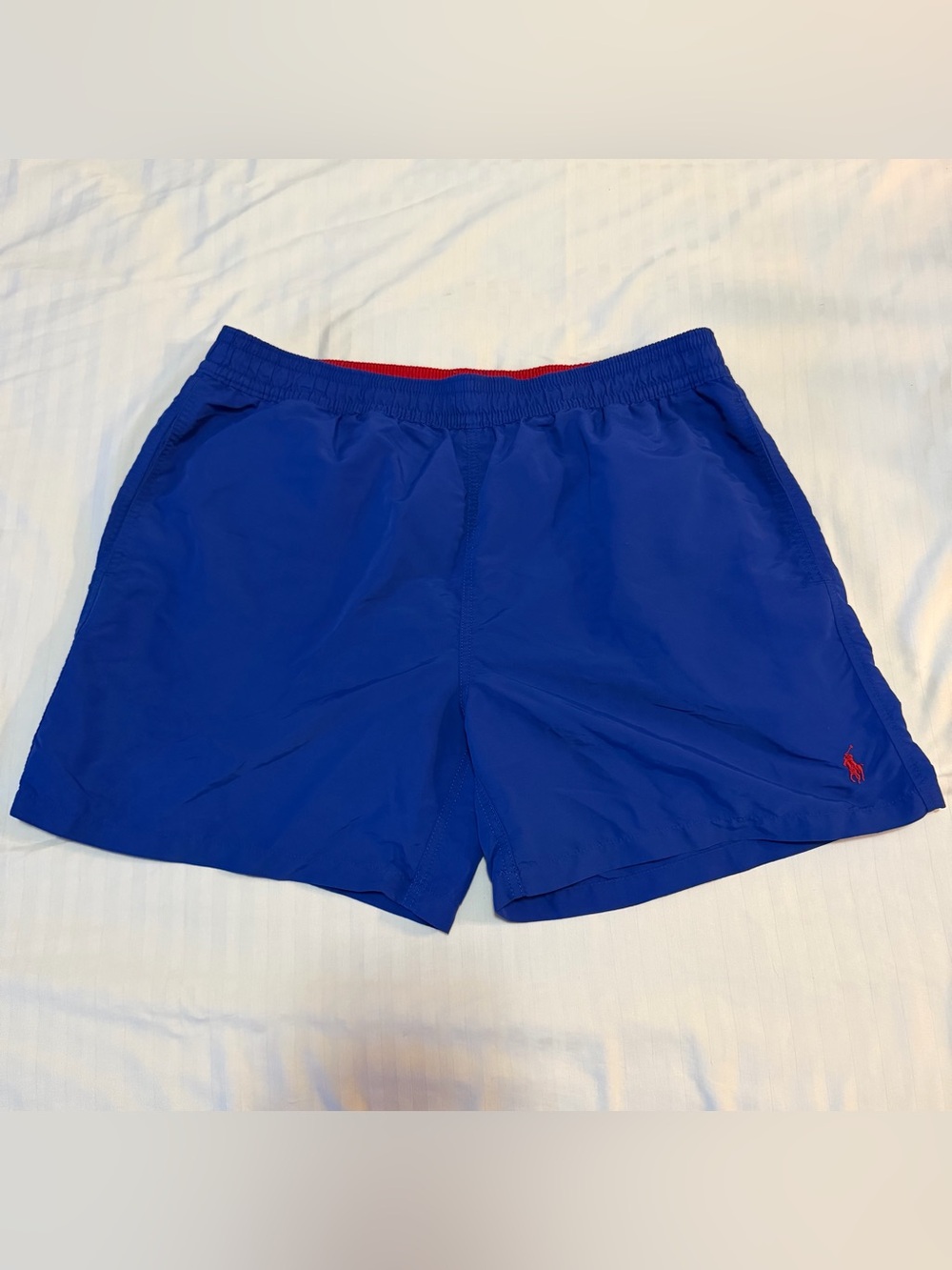 Ralph Lauren Royal Blue Swim Trunks Lined